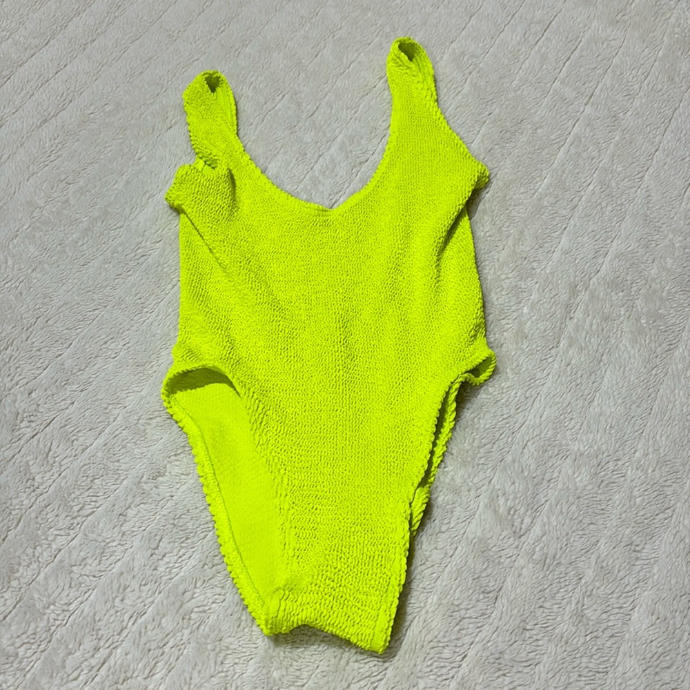 bound crinkle one piece